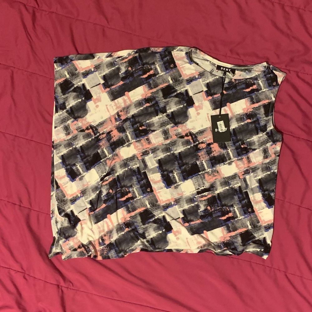 One shoulder dress top